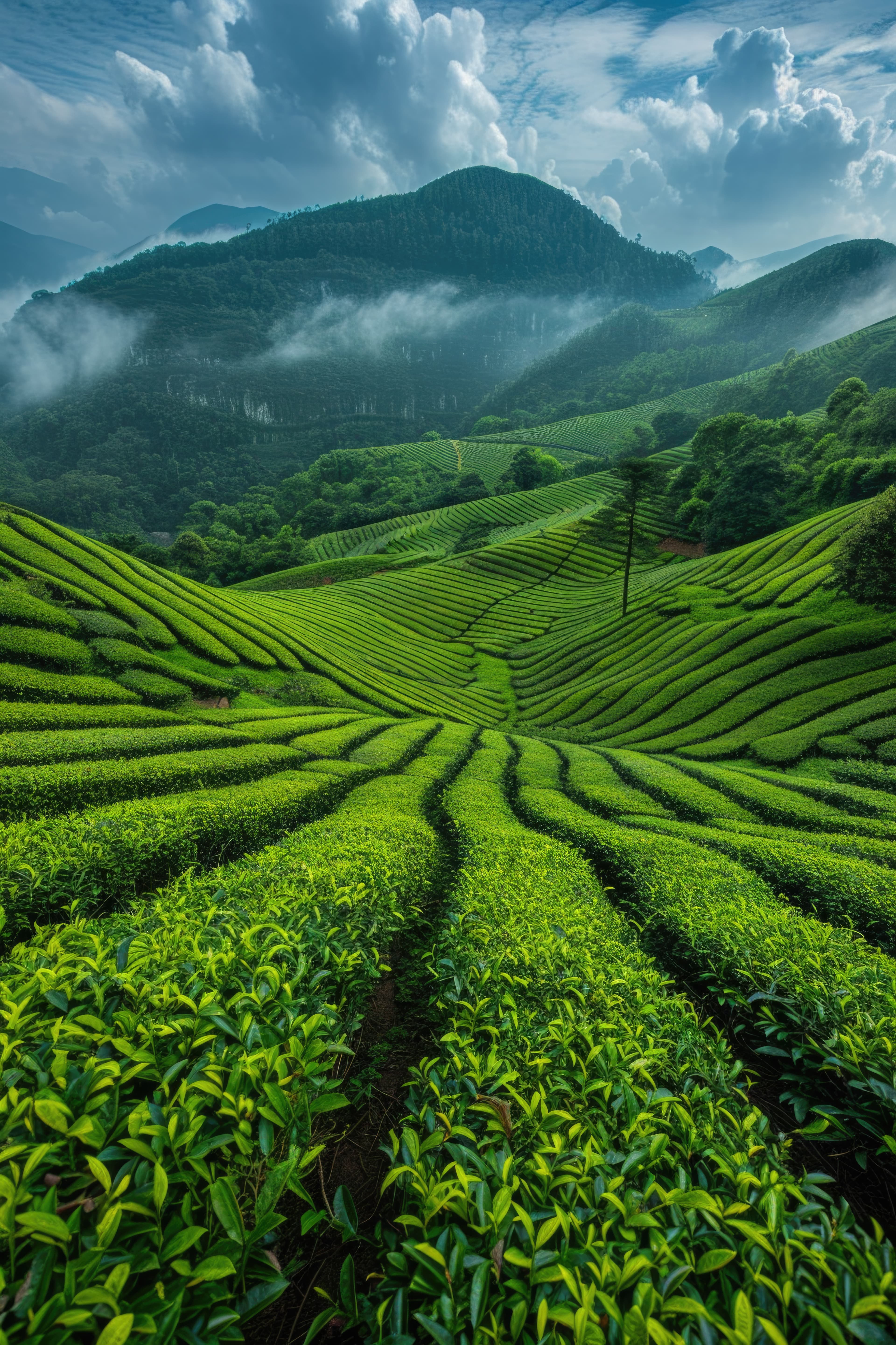 Lush spice farm in Wayanad, Kerala